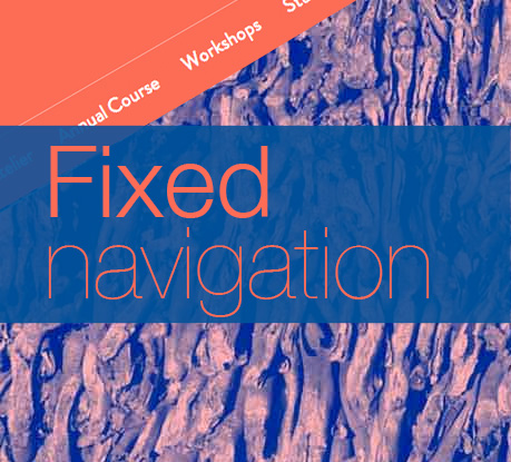 Fixed Navigation Bars: Pros and Cons