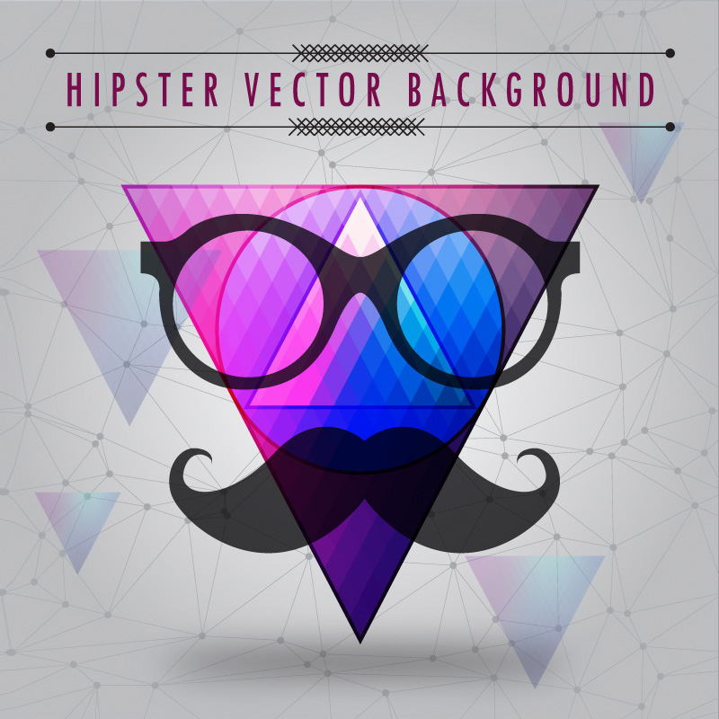 Fun Freebies - Hipster Vector Backgrounds from Freepik