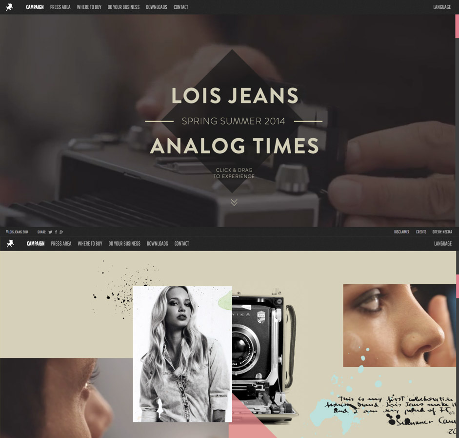 20 Creative Solutions for Fashion sites
