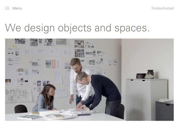 StokkeAustad award-winning website design screenshot 1