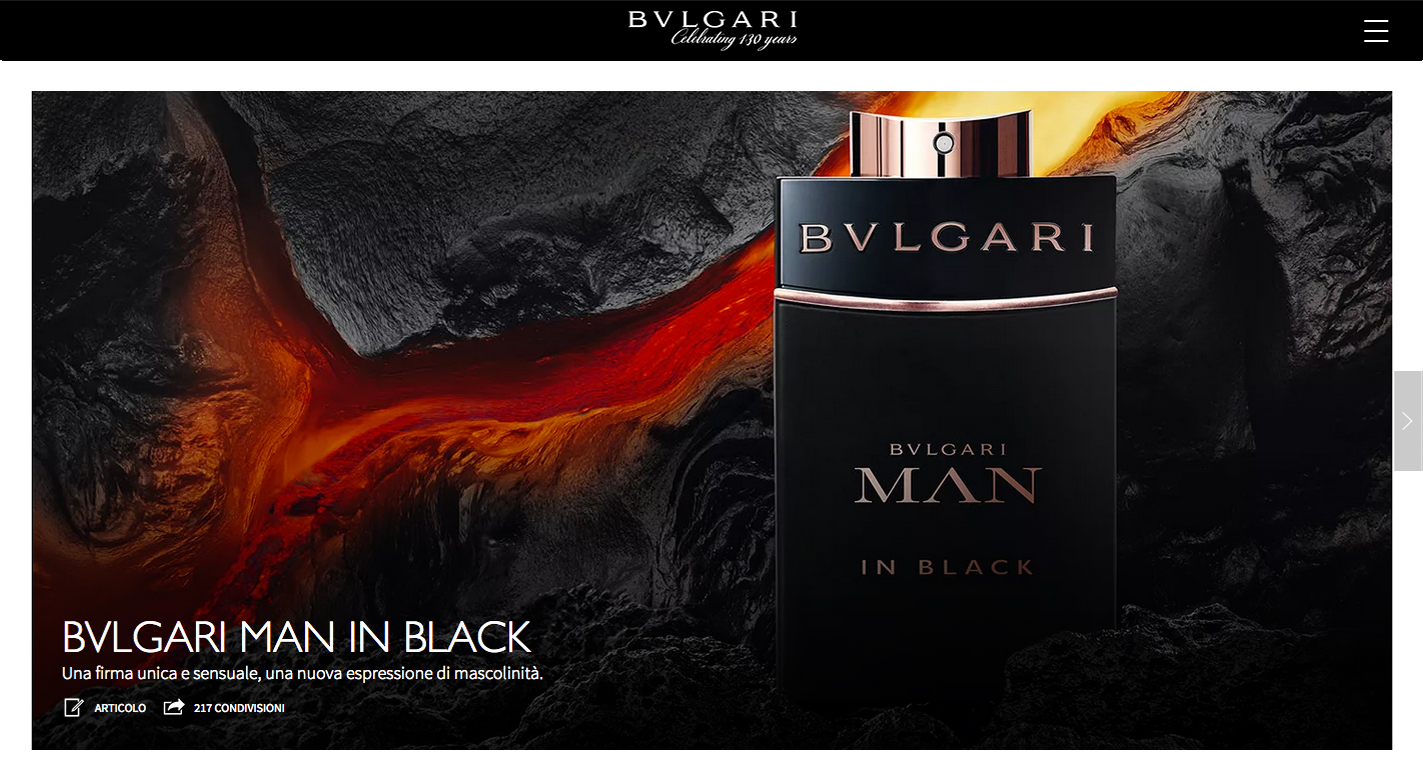 bvlgari website