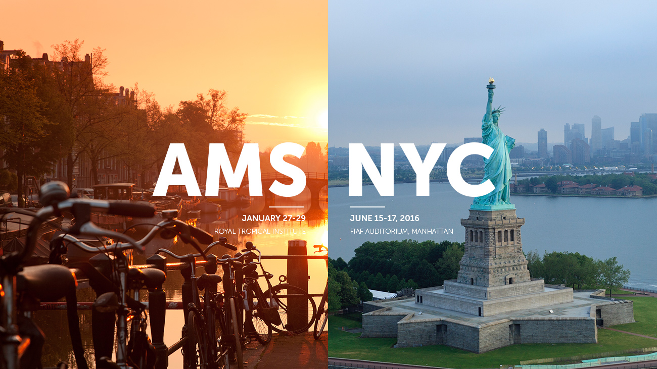 Amsterdam & New York revealed as the chosen cities for the Awwwards Conferences 2016