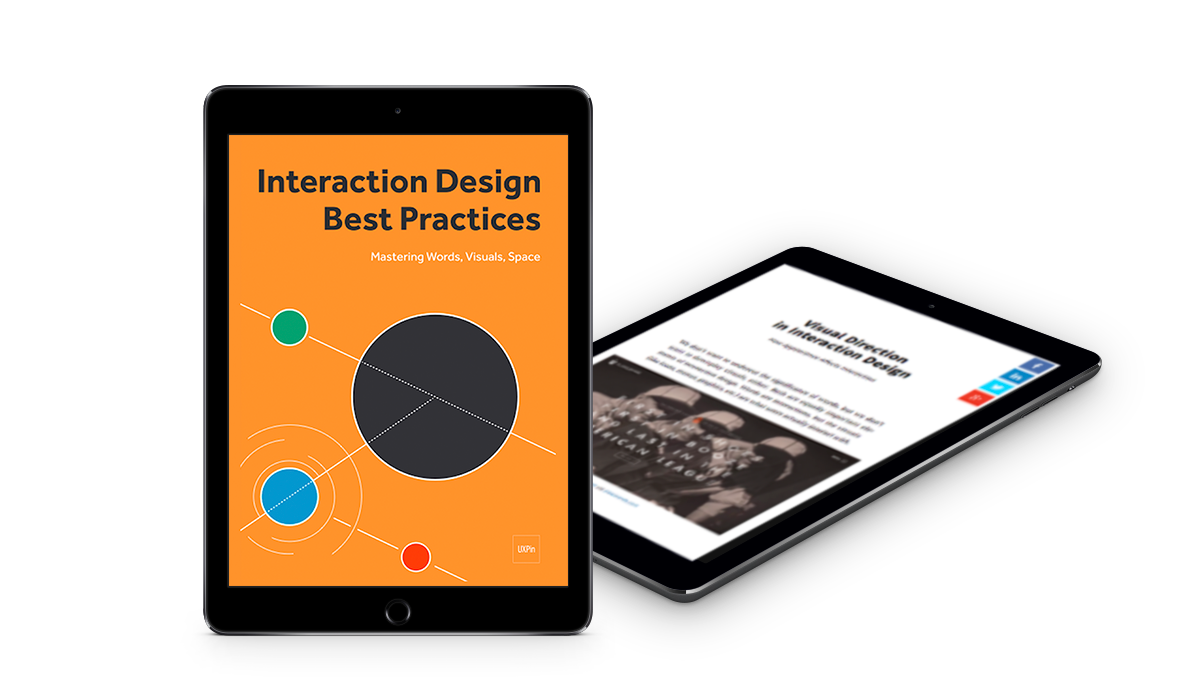 Free eBook:  Interaction Design Best Practices (Words, Visuals, Space)