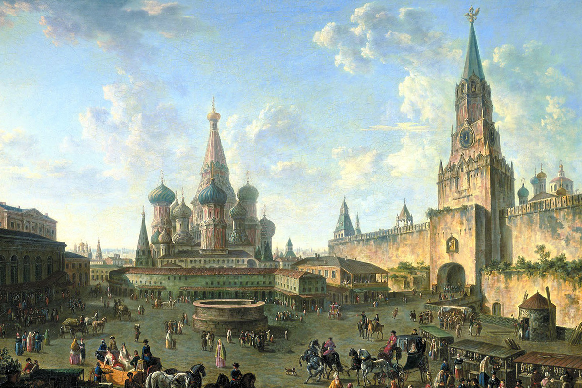 Алексеев Федор Яковлевич красная площадь в Москве 1801
