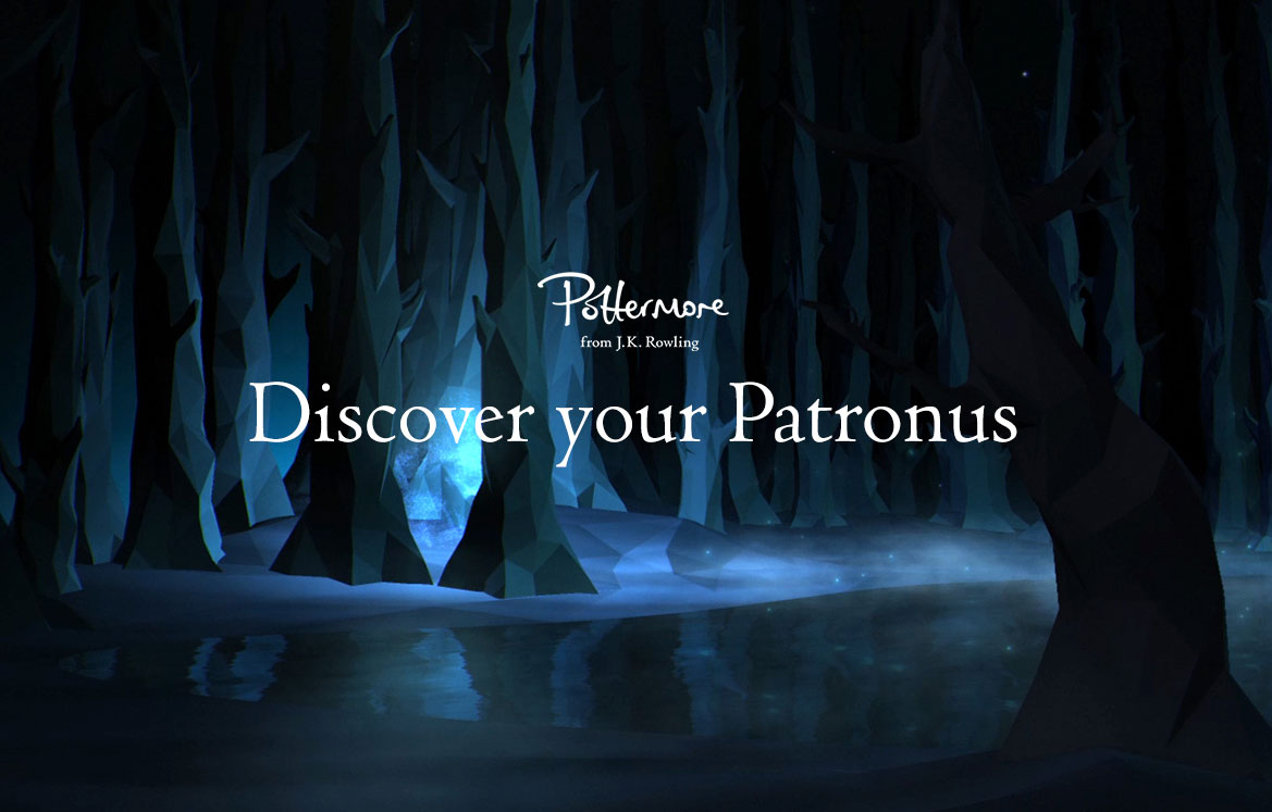 Pottermore & Active Theory Win Site of the Month October