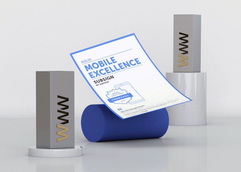 Google and Awwwards Present the Mobile Excellence Award