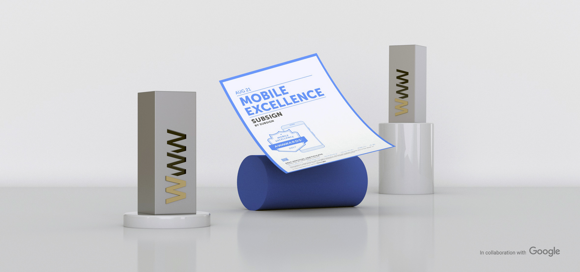 Google and Awwwards Present the Mobile Excellence Award