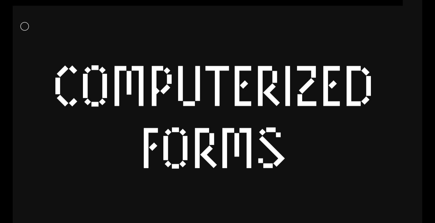 Case Study: Daniel Givens Presents Computerized Forms