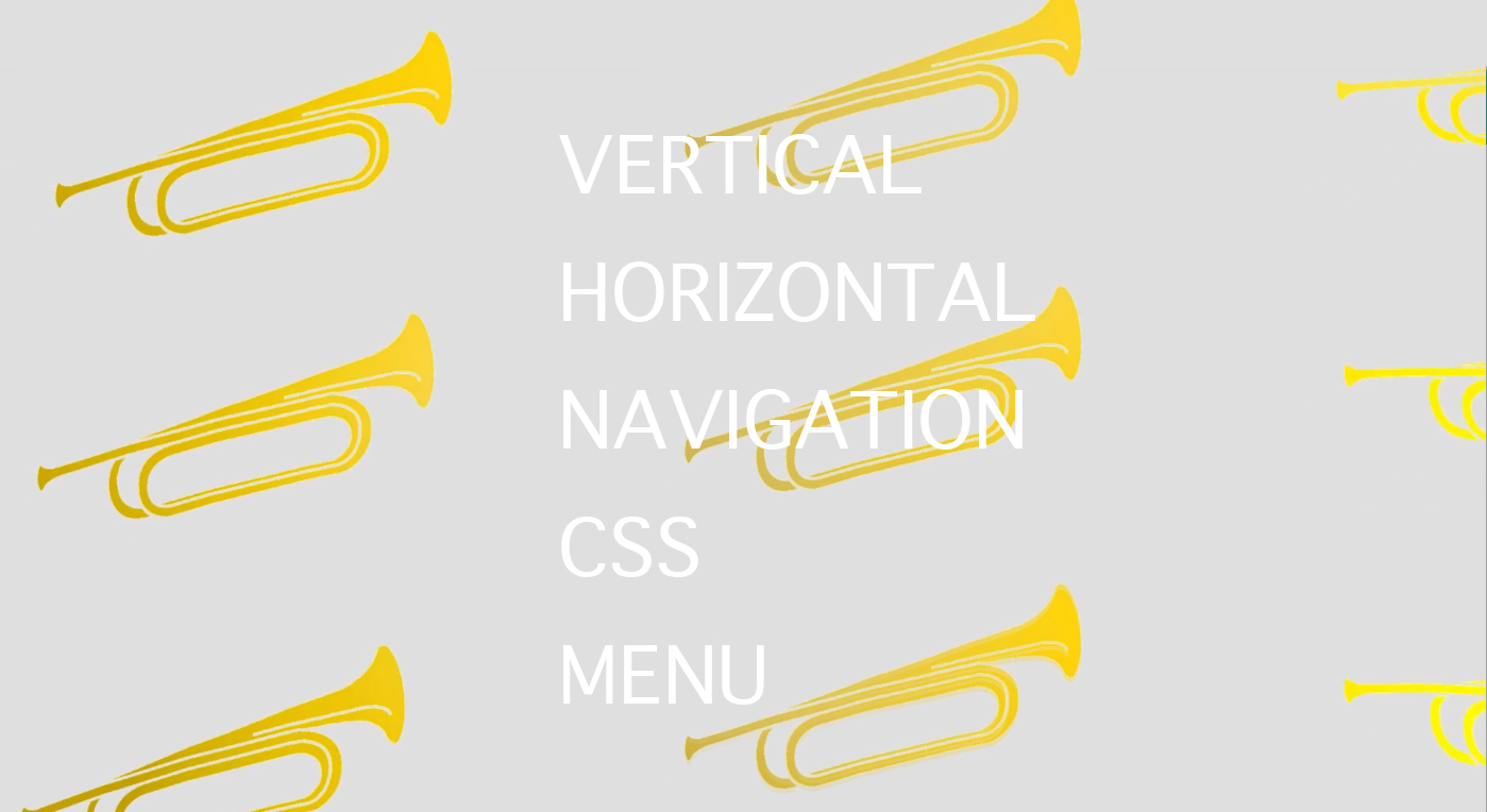 Original vertical and horizontal Navigation CSS Menus