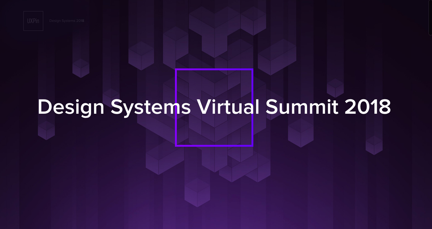 Design Systems Virtual Summit 2018 (free online event)
