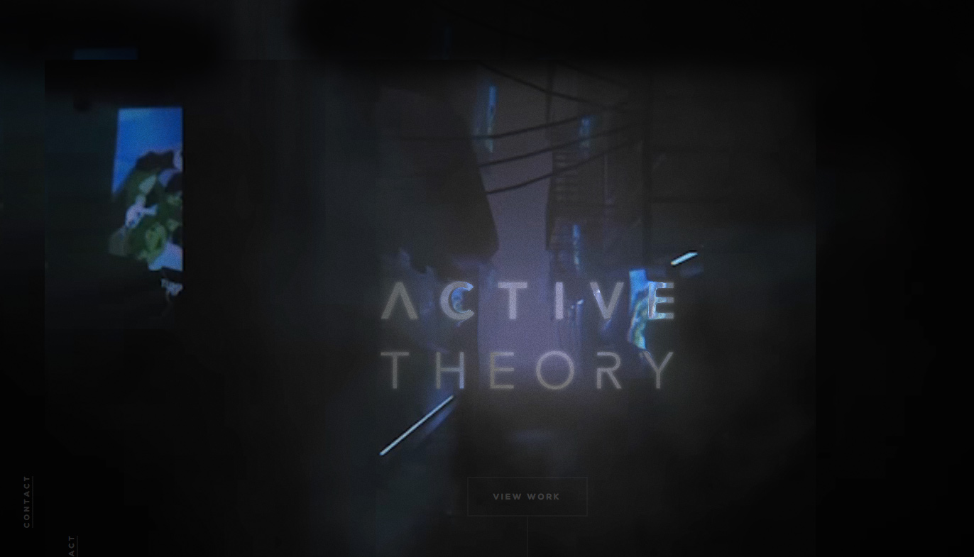 Active Theory v4 wins January 2018 Site of the Month