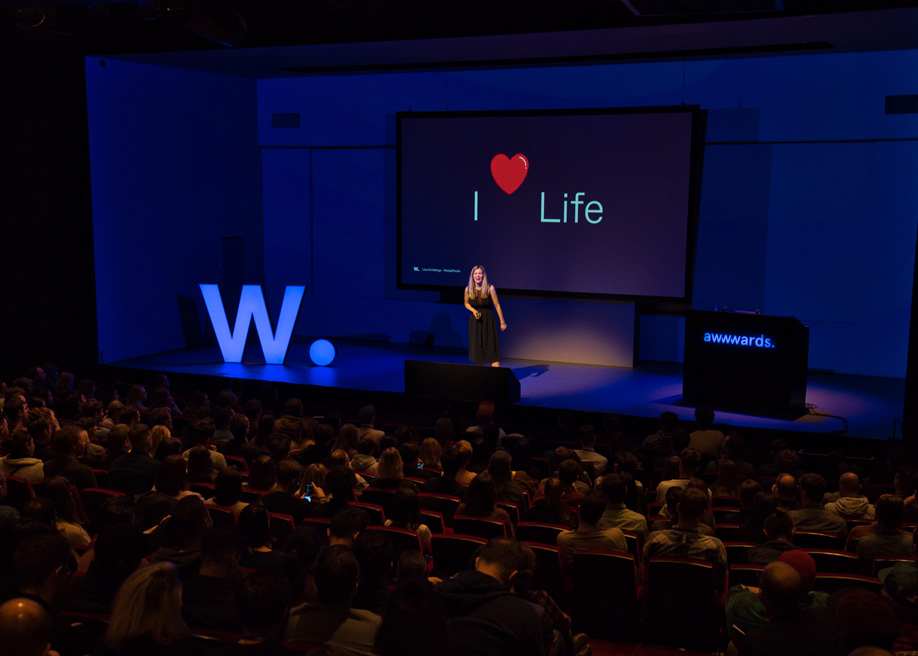 Talk: How to Design for Your Brand Personality, with MediaMonks Lead Designer Liva Grinberga at Awwwards Conference Amsterdam