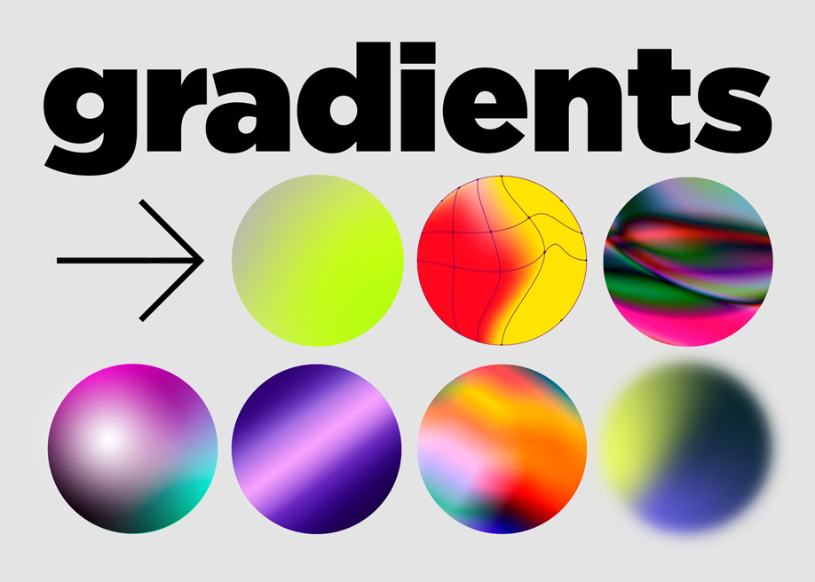 Trendy Gradients in Web Design