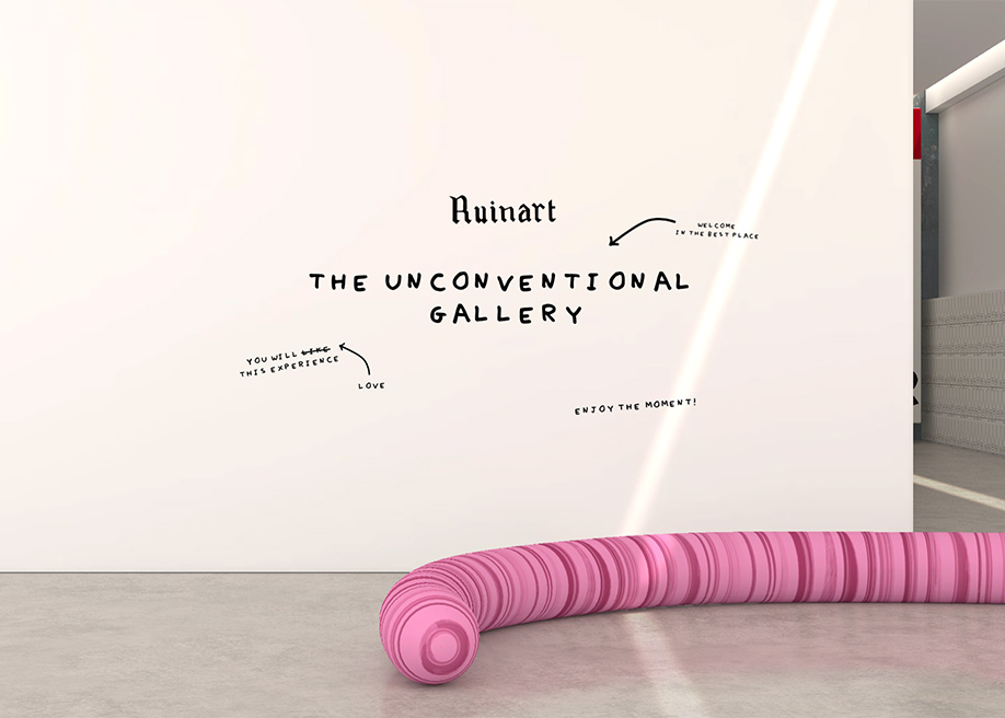 The Unconventional Gallery by makemepulse and Ruinart x David Shrigley wins Site of the Month January 2022