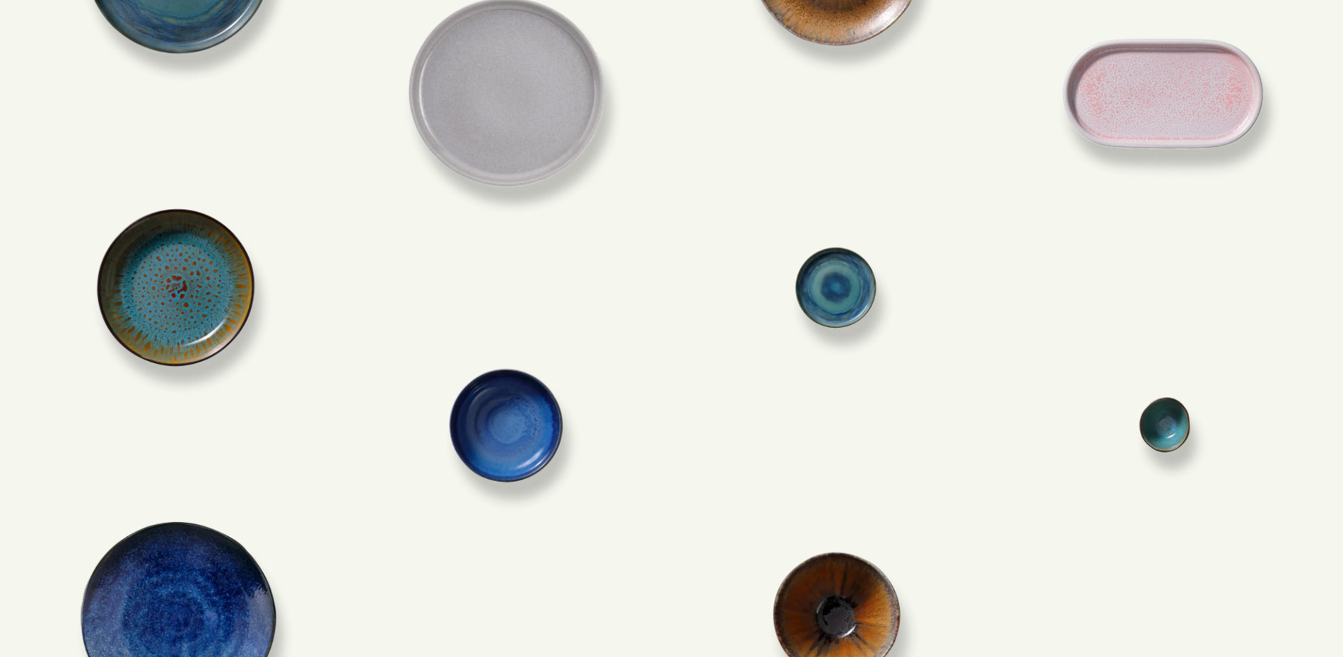 A digital canvas for Palmer Dinnerware