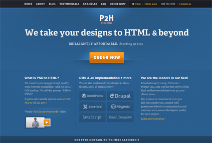 PSD to Html