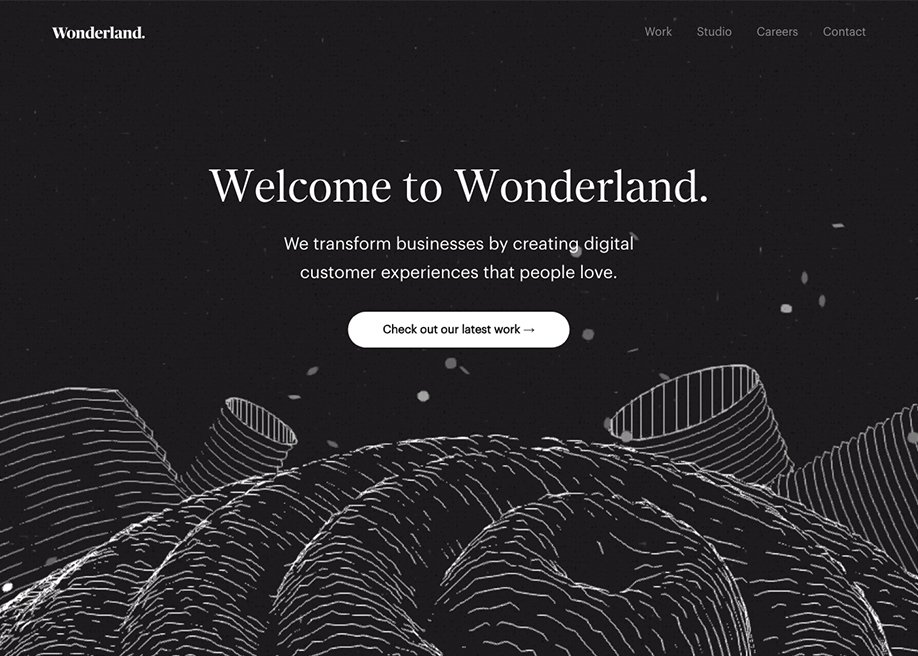 50 Beautifully Designed Black Websites