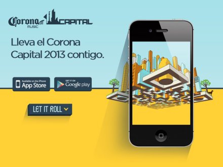 Corona Capital 2013 / App