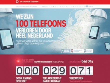 Vodafone Lost Phones Experiment by Dentsu Creative Amsterdam!