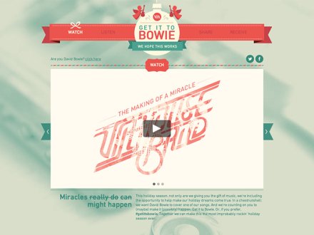 Get it to Bowie by theVIAagency