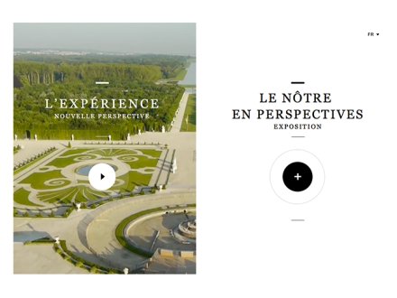 Exposition Le Nôtre en Perspectives by Simon Dupont-Gellert