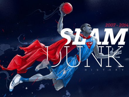 Slam Dunk History by Kuba Bogaczynski