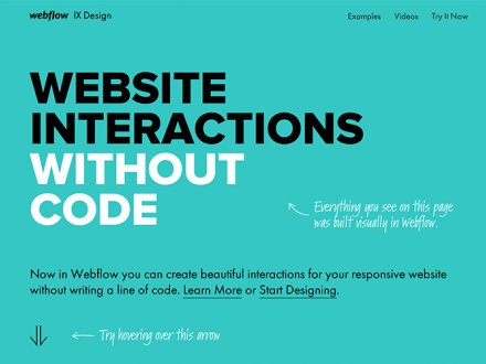 Webflow Interactions by webflow
