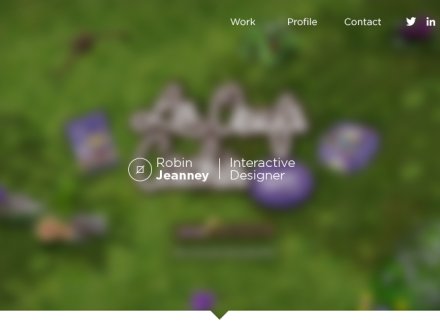 Robin Jeanney - Interactive Designer by Robin Jeanney