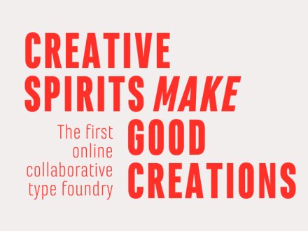 Co-Create on FONTYOU by Fontyou