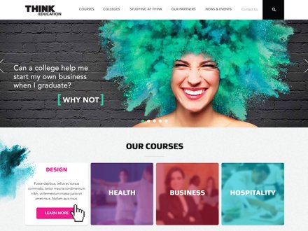 Think Education Group by Halaska Studio