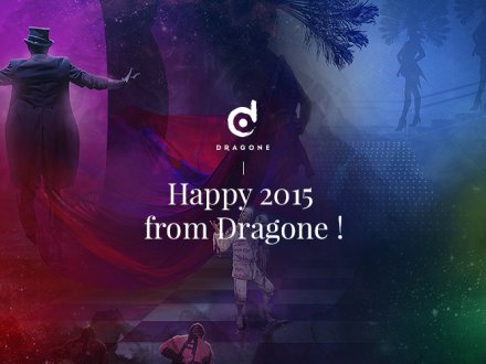 Happy 2015 from Dragone by dogstudio