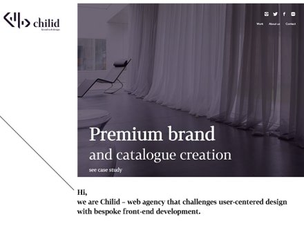 Chilid Hi-End Web Design by Boldare