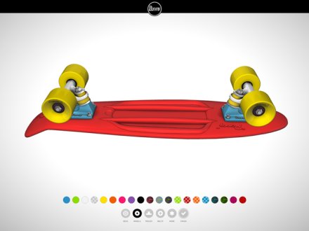 Penny Skateboard Customiser by HelloEnjoy