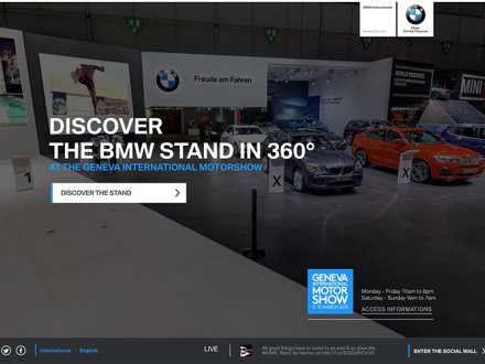 BMW STAND 360° - GENEVA INTL MOTORSHOW by 84.Paris