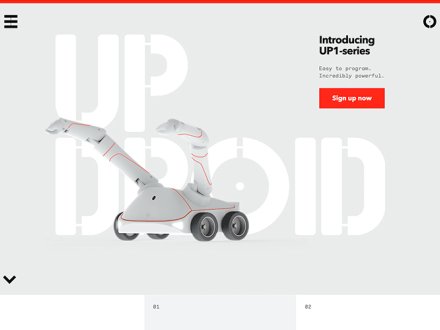 UpDroid by Sam Dallyn