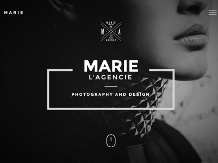 Marie - Creative Agency Portfolio Template by vladh02