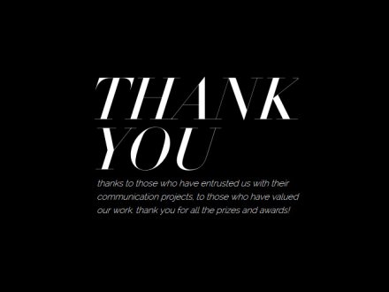 Thank you by Vergani&Gasco