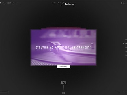 Technics 50th Anniversary by SHIFTBRAIN