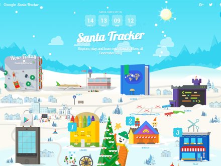 Google Santa Tracker 2015 by Upperquad