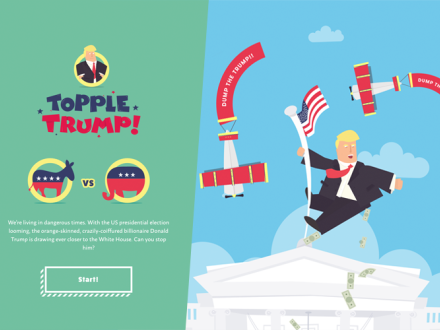 Topple Trump by Parallax