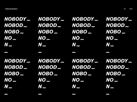 Nobody Studios by ZeroStudios