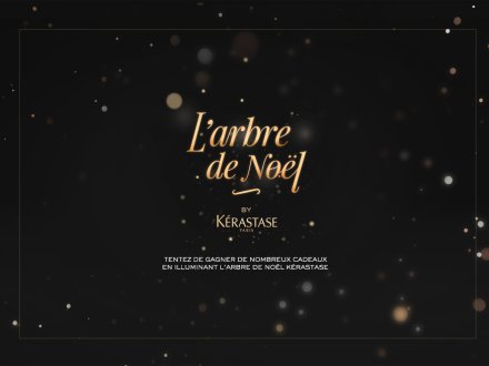Kérastase Christmas tree by Sweetpunk