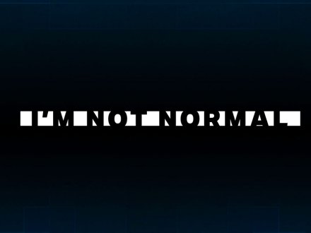 Mark Hobbs is not normal by Mark Hobbs