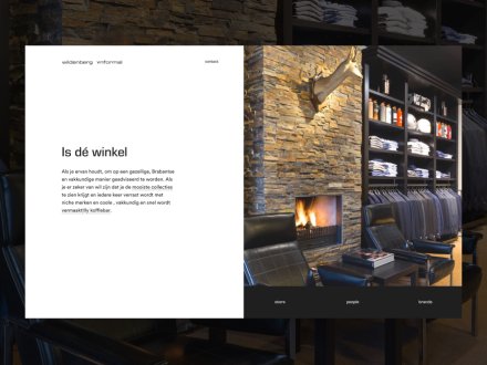 Wildenberg Ynformal by Stuurmen Branding Agency