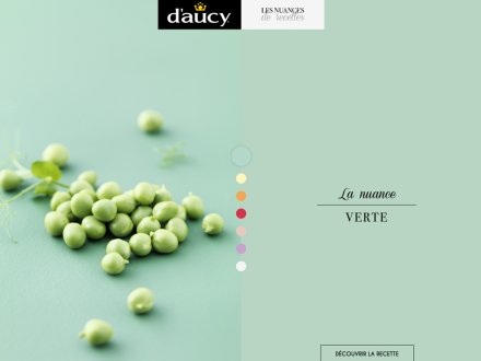 Recipe nuances by d'aucy by WSBagency