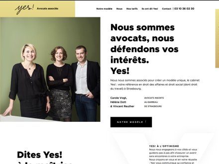 Yes Avocats associés by My Client is Rich