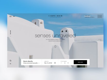 Carpe Diem Santorini by Kommigraphics