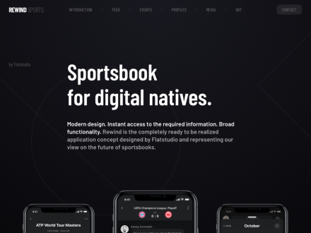 Rewind App by Flatstudio