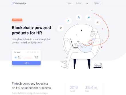 Chronobank by Embacy