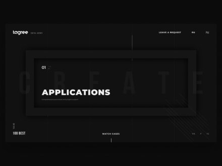 TAGREE digital agency website by tagree
